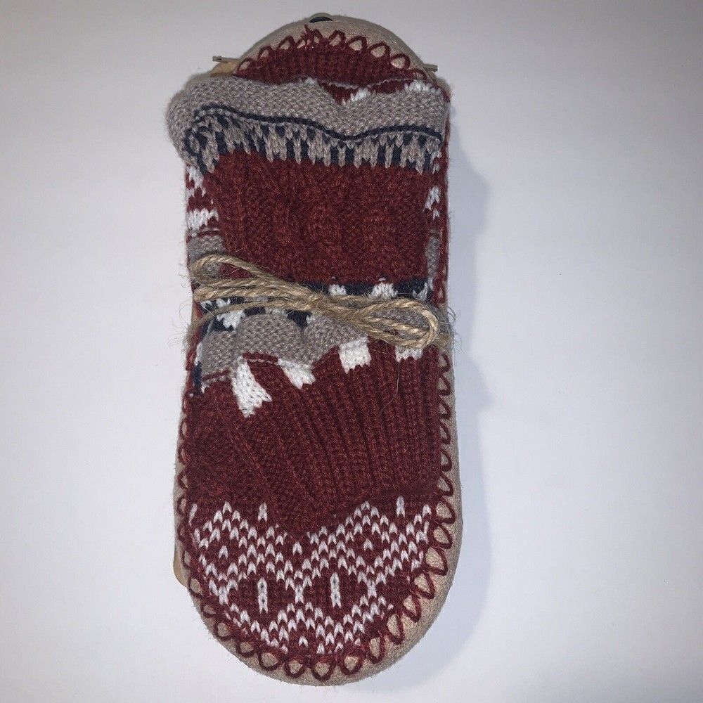 Ruggine Super Slipper Socks Knitted Non Slip Large/Extra Large‎